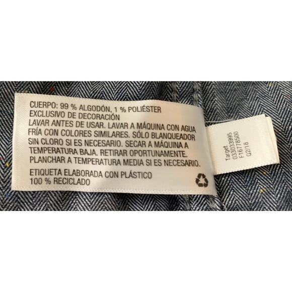 CAT & JACK LONG SLEEVE SHIRT BOYS, 5T GREY, NAVY STRIPED COLLAR, NWOT, 2 POCKETS - Picture 8 of 8